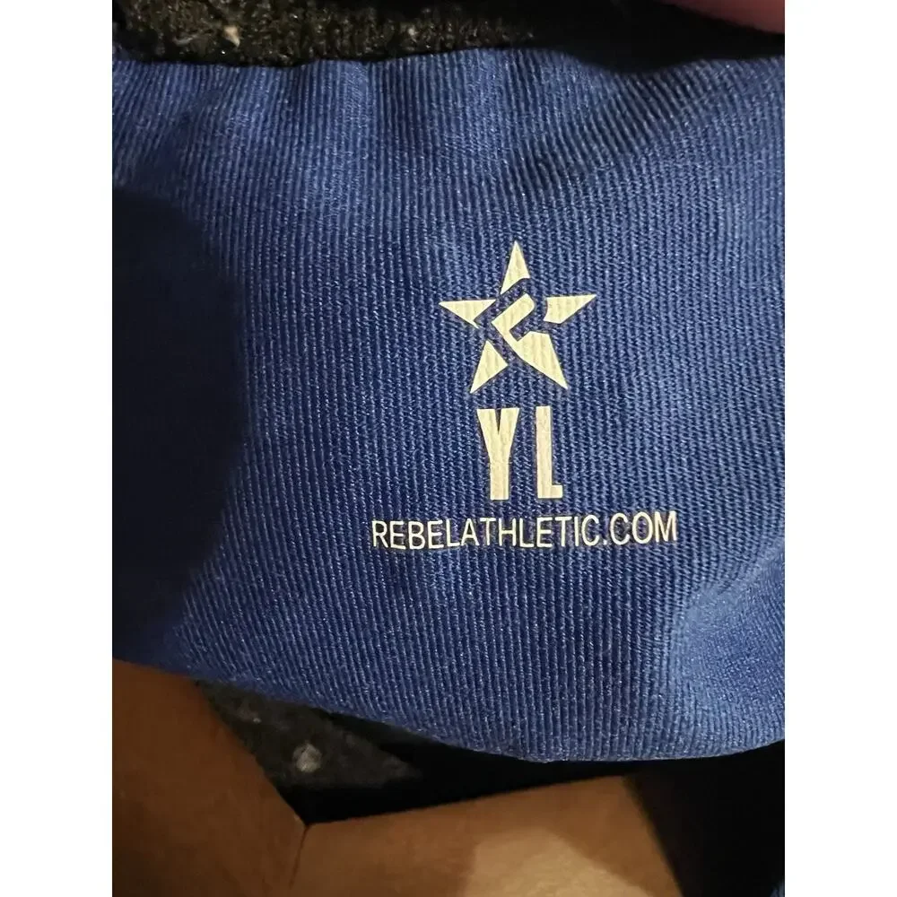 Cheer Athletics All Star Cheer Uniform YL One Piece Bling Rebel Athletic